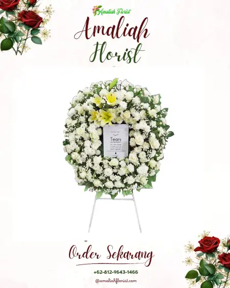 Krans Bunga Duka Latak